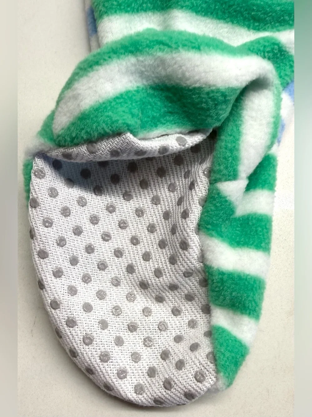 NWT The Children’s Place Mom’s Little Man Fleece Footed Sleeper 12-18M